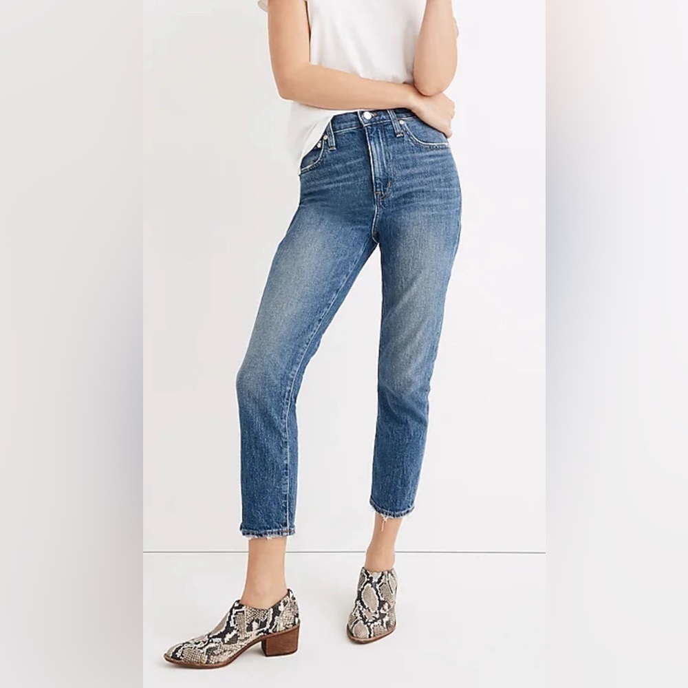 Madewell The High-Rise Slim Boyjean